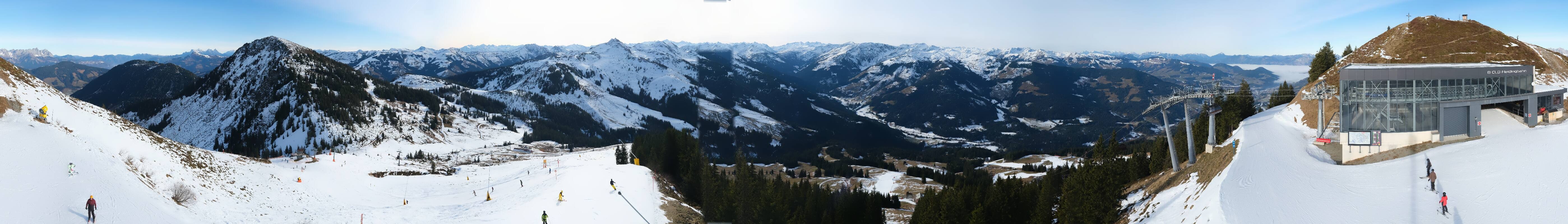 Archiv Foto Webcam Westendorf - Bergstation Fleiding