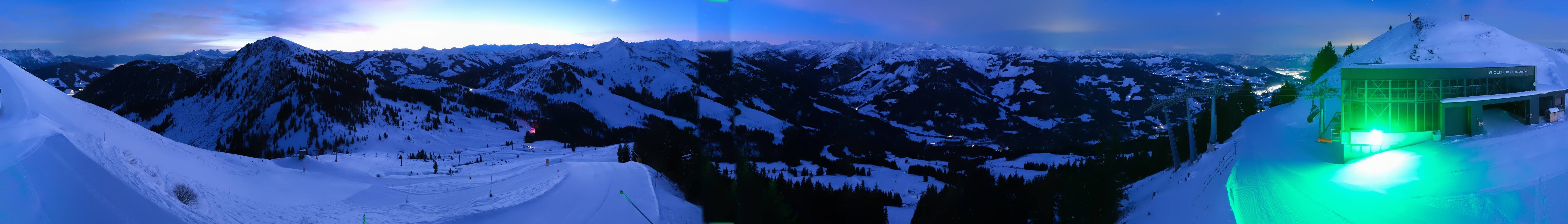 Archiv Foto Webcam Westendorf - Bergstation Fleiding