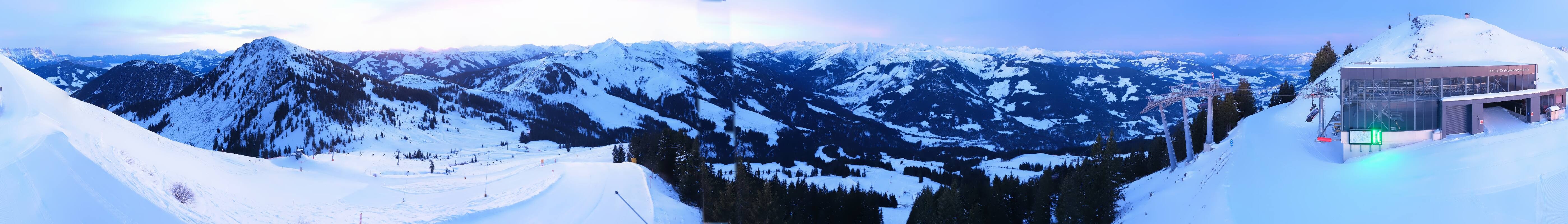 Archiv Foto Webcam Westendorf - Bergstation Fleiding