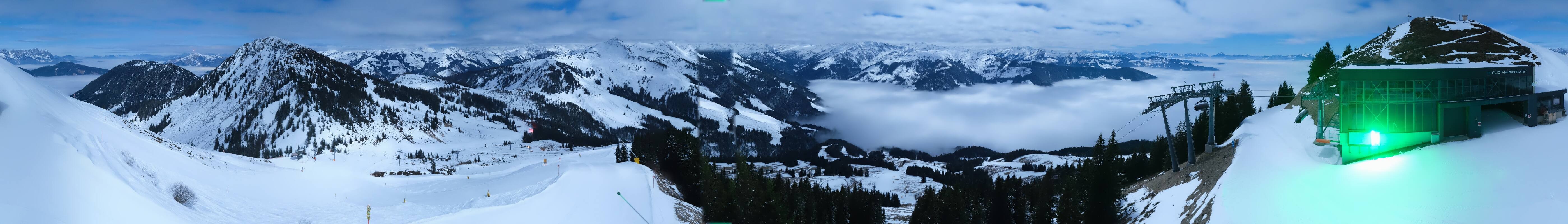 Archiv Foto Webcam Westendorf - Bergstation Fleiding