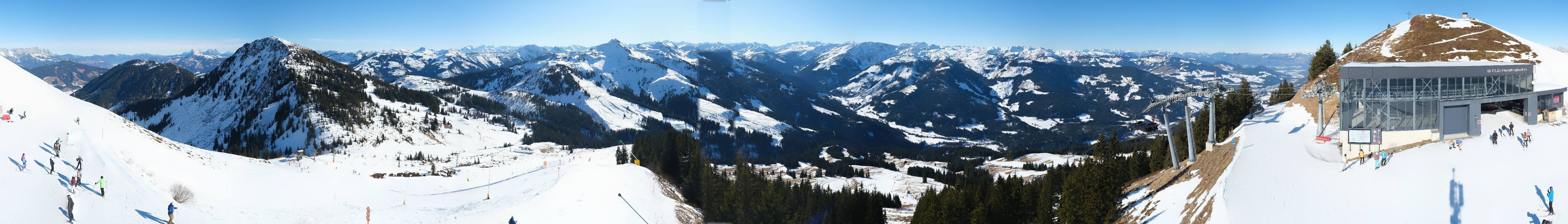 Archiv Foto Webcam Westendorf - Bergstation Fleiding