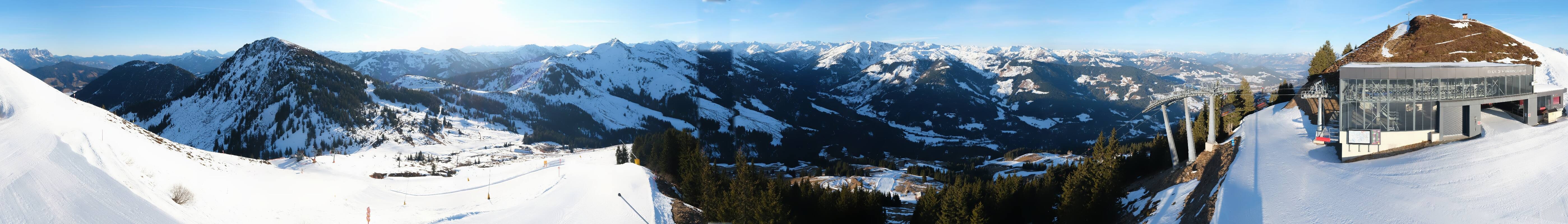 Archiv Foto Webcam Westendorf - Bergstation Fleiding