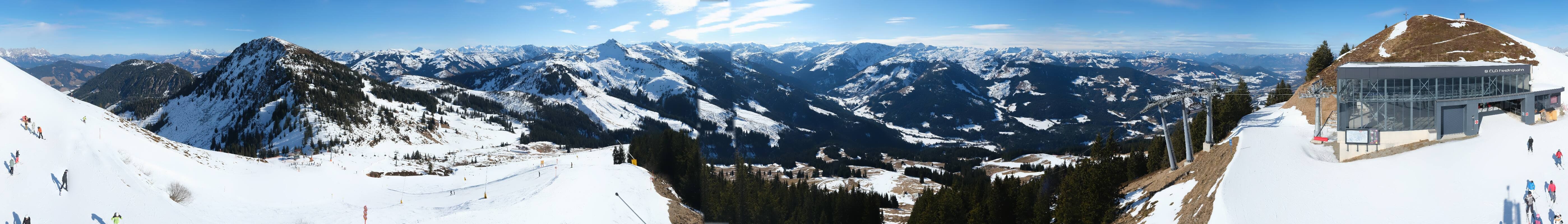 Archiv Foto Webcam Westendorf - Bergstation Fleiding