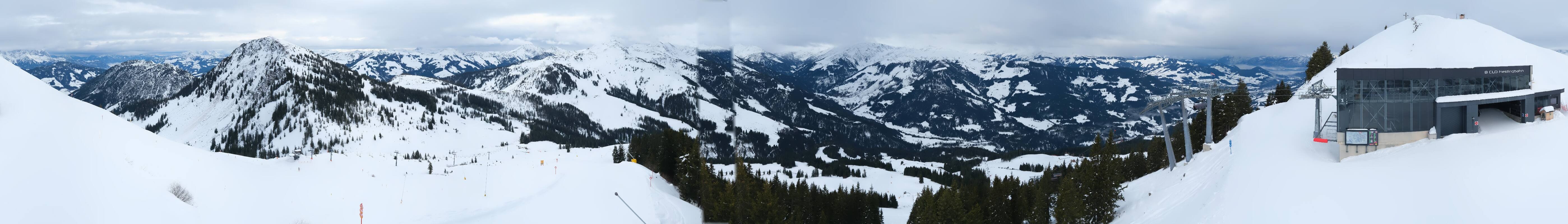 Archiv Foto Webcam Westendorf - Bergstation Fleiding