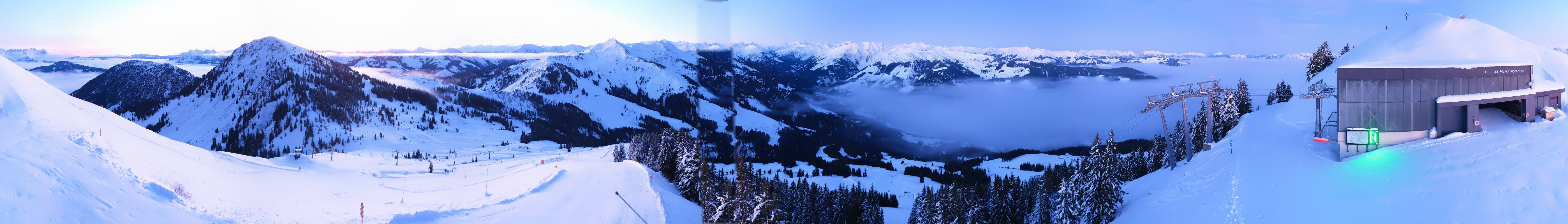 Archiv Foto Webcam Westendorf - Bergstation Fleiding