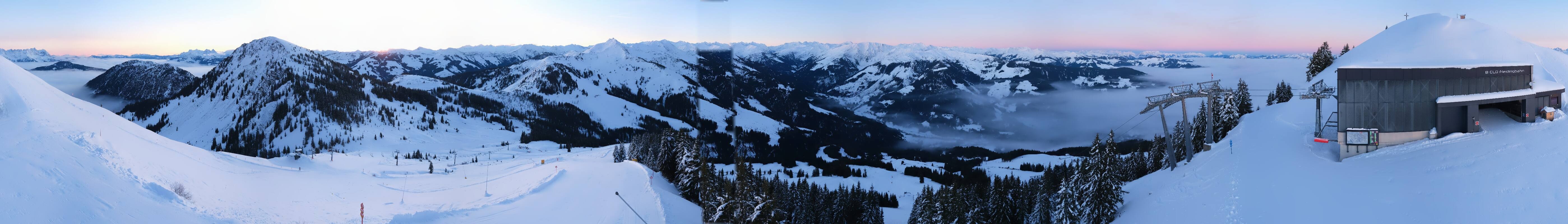 Archiv Foto Webcam Westendorf - Bergstation Fleiding