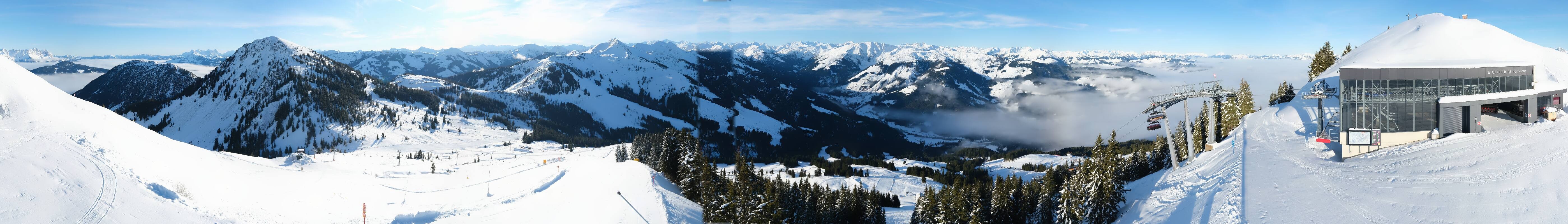 Archiv Foto Webcam Westendorf - Bergstation Fleiding