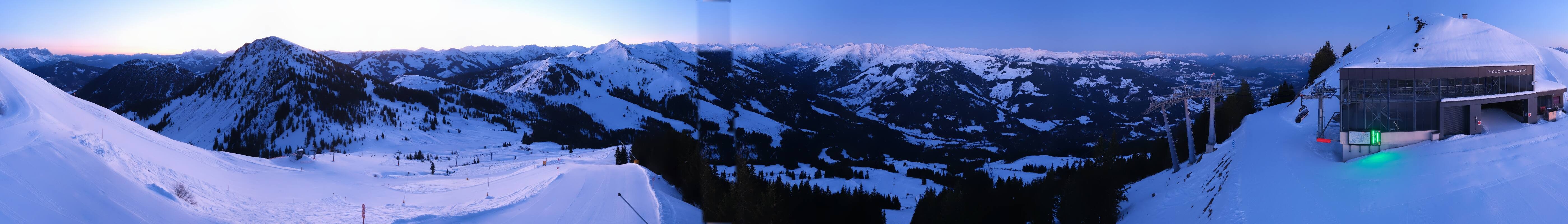 Archiv Foto Webcam Westendorf - Bergstation Fleiding