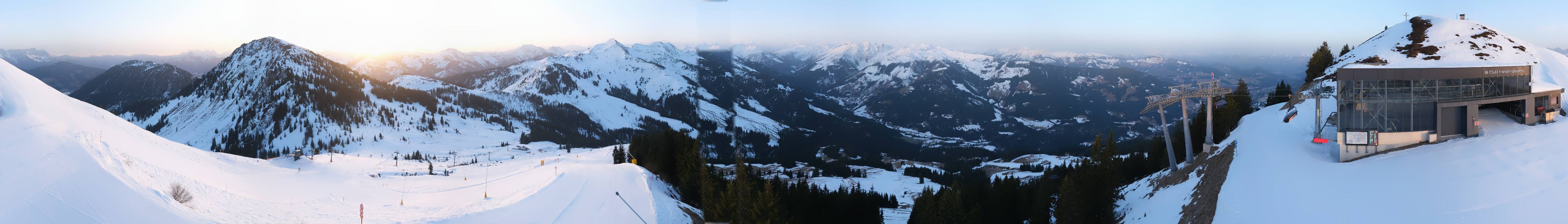 Archiv Foto Webcam Westendorf - Bergstation Fleiding