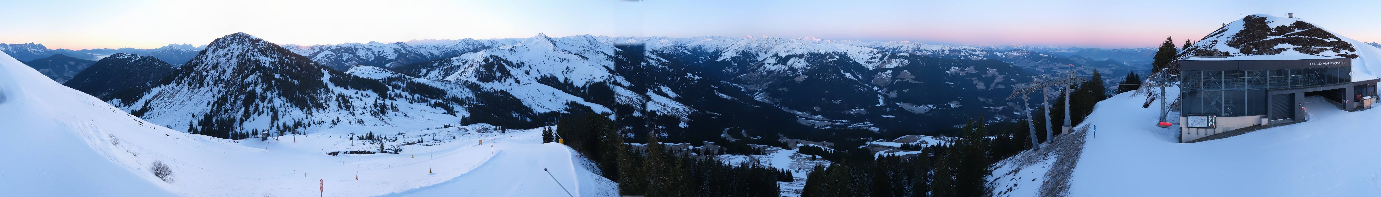 Archiv Foto Webcam Westendorf - Bergstation Fleiding