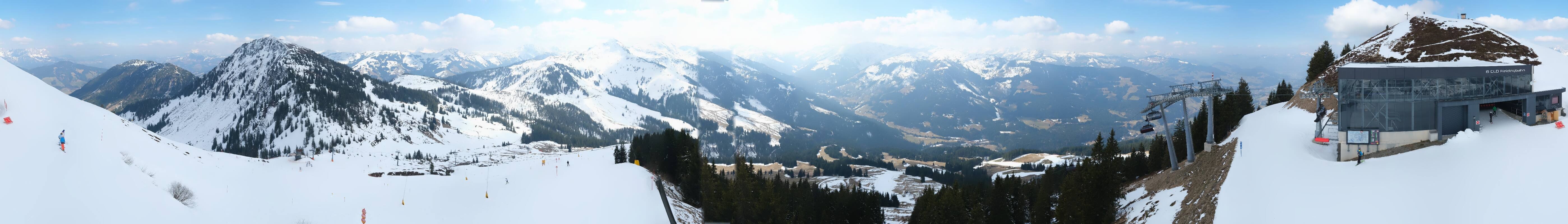 Archiv Foto Webcam Westendorf - Bergstation Fleiding