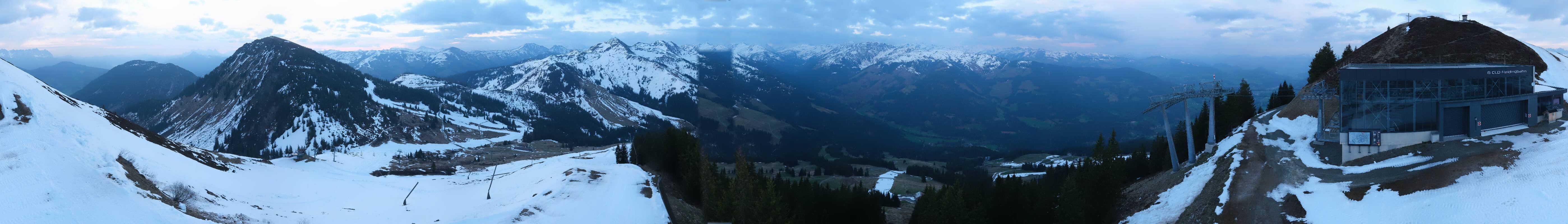 Archiv Foto Webcam Westendorf - Bergstation Fleiding