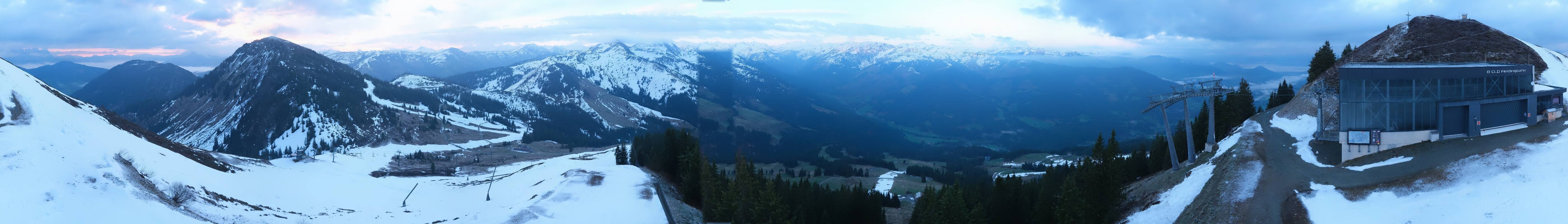 Archiv Foto Webcam Westendorf - Bergstation Fleiding