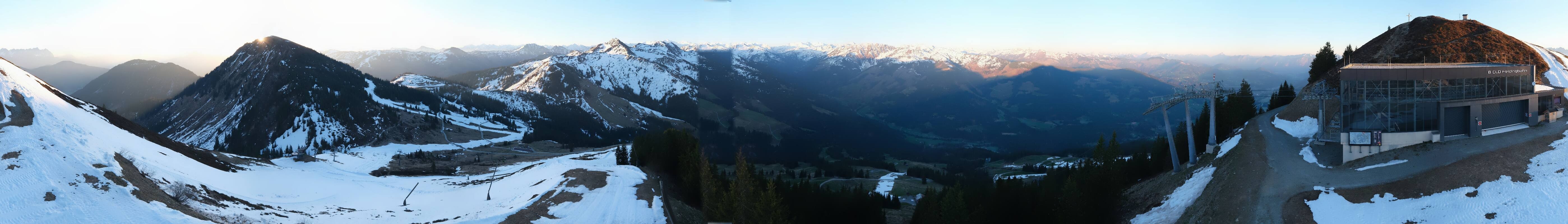 Archiv Foto Webcam Westendorf - Bergstation Fleiding