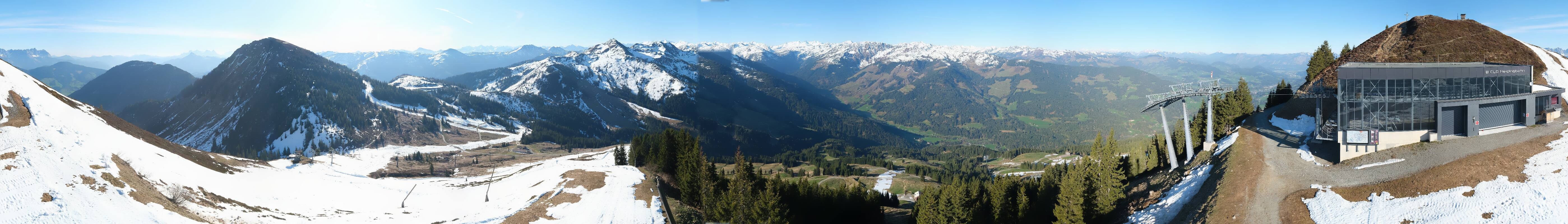 Archiv Foto Webcam Westendorf - Bergstation Fleiding