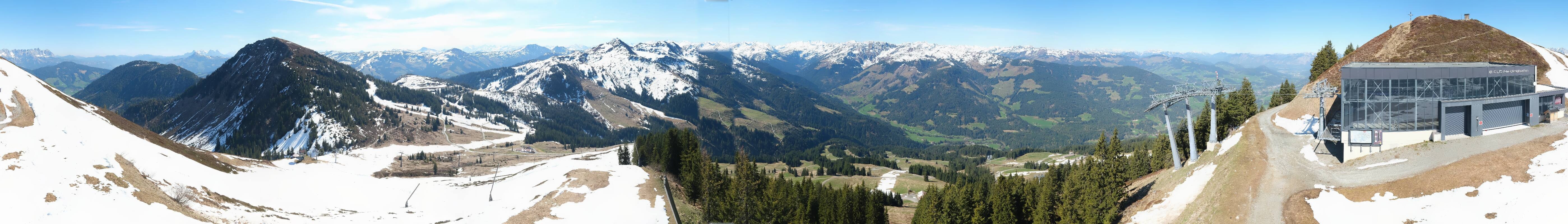 Archiv Foto Webcam Westendorf - Bergstation Fleiding