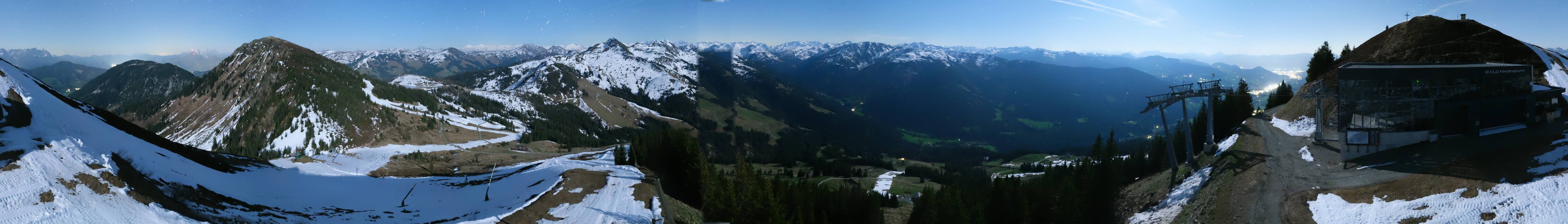 Archiv Foto Webcam Westendorf - Bergstation Fleiding