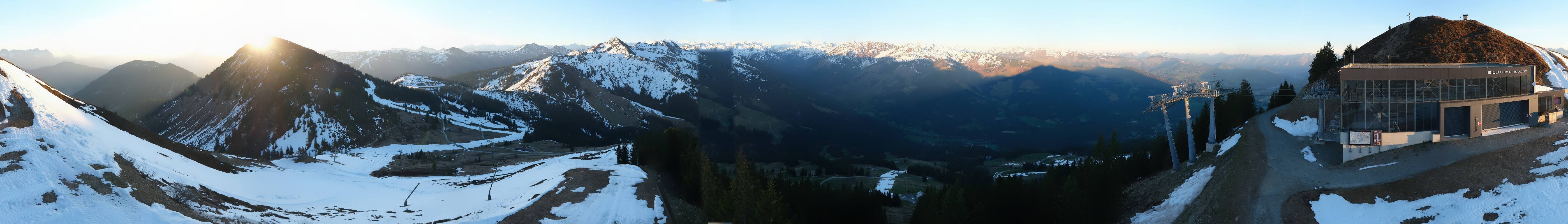 Archiv Foto Webcam Westendorf - Bergstation Fleiding