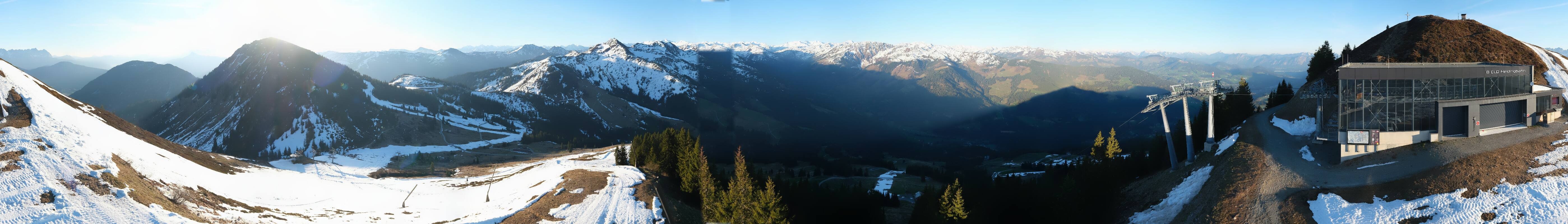 Archiv Foto Webcam Westendorf - Bergstation Fleiding