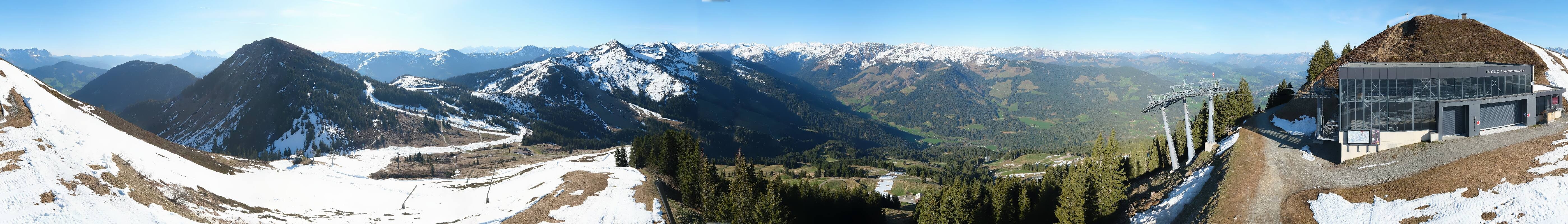 Archiv Foto Webcam Westendorf - Bergstation Fleiding