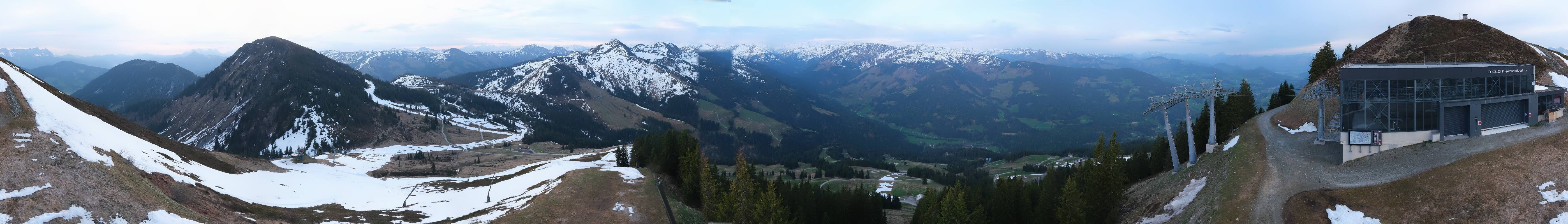 Archiv Foto Webcam Westendorf - Bergstation Fleiding