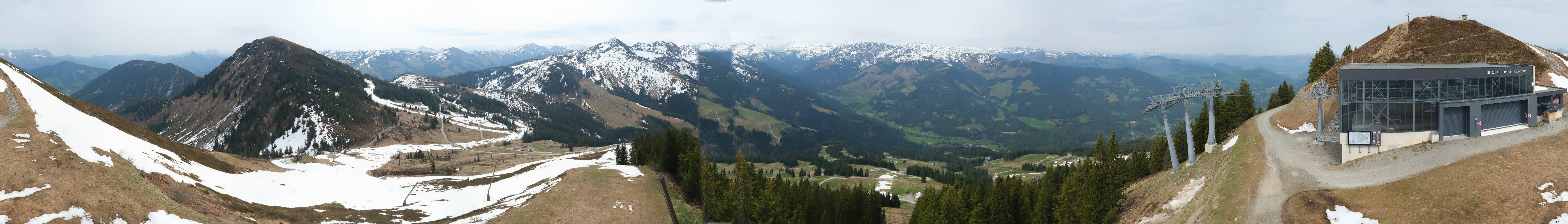 Archiv Foto Webcam Westendorf - Bergstation Fleiding