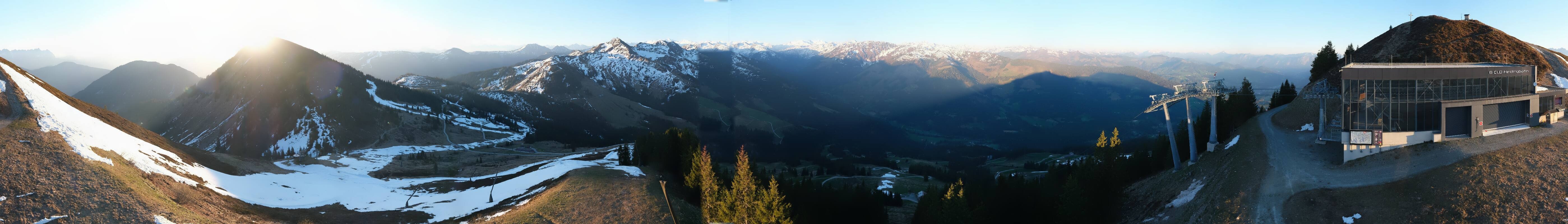 Archiv Foto Webcam Westendorf - Bergstation Fleiding