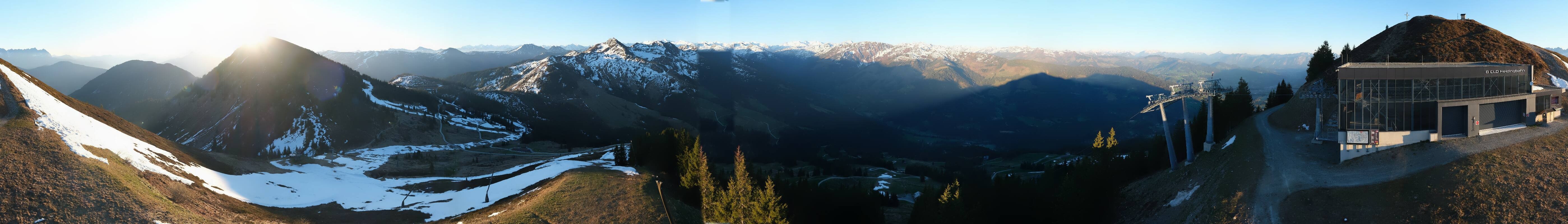 Archiv Foto Webcam Westendorf - Bergstation Fleiding