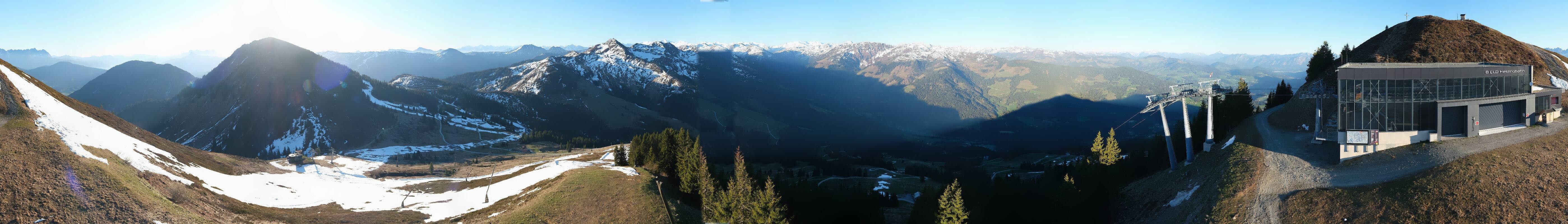 Archiv Foto Webcam Westendorf - Bergstation Fleiding