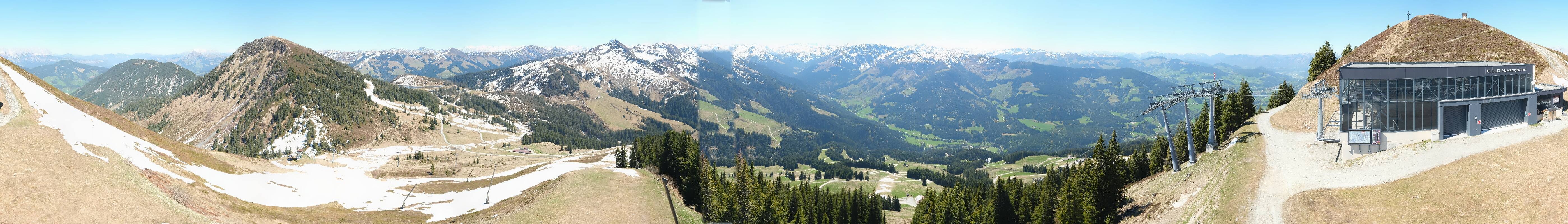 Archiv Foto Webcam Westendorf - Bergstation Fleiding