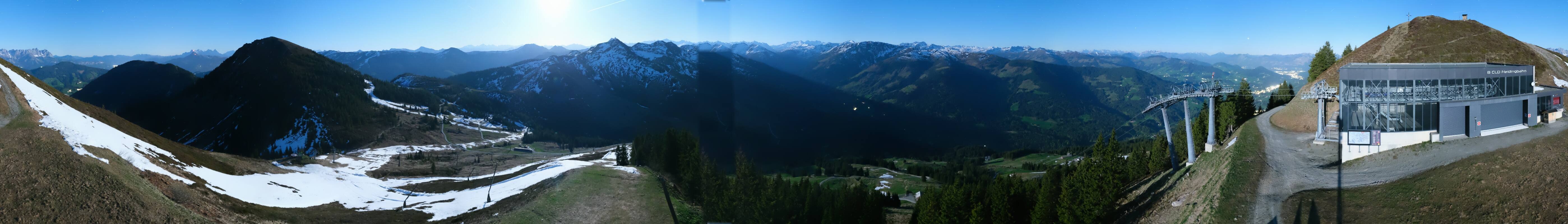 Archiv Foto Webcam Westendorf - Bergstation Fleiding
