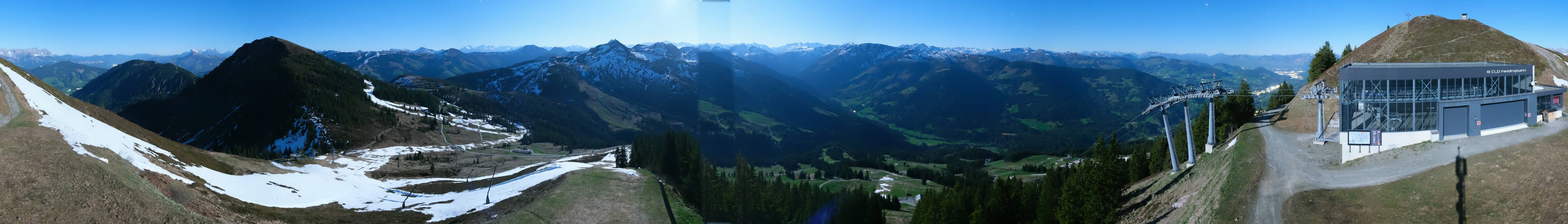 Archiv Foto Webcam Westendorf - Bergstation Fleiding