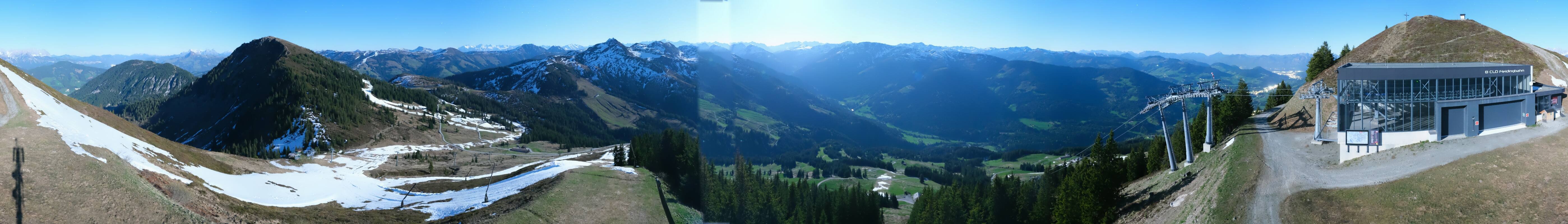 Archiv Foto Webcam Westendorf - Bergstation Fleiding