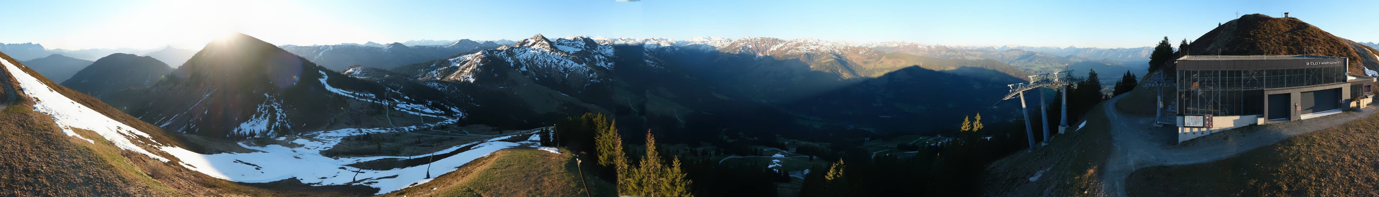 Archiv Foto Webcam Westendorf - Bergstation Fleiding