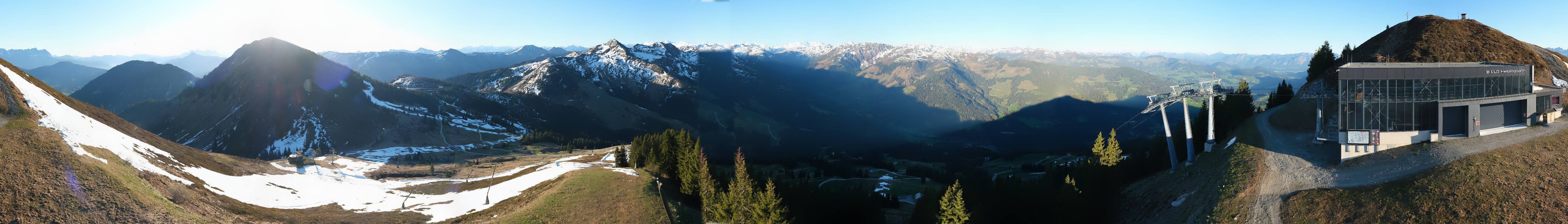 Archiv Foto Webcam Westendorf - Bergstation Fleiding