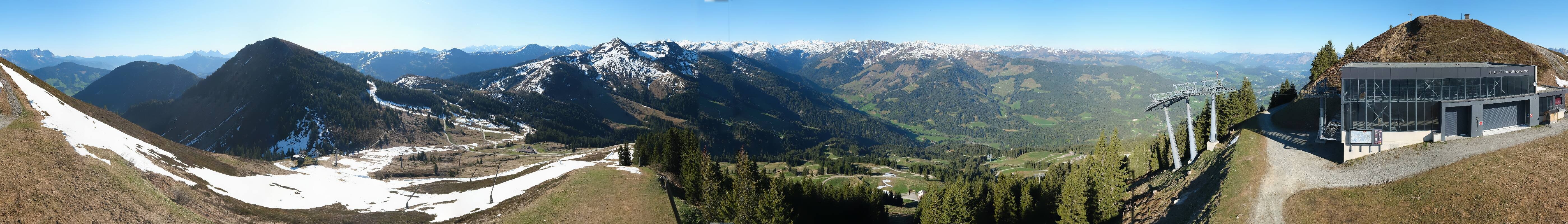 Archiv Foto Webcam Westendorf - Bergstation Fleiding