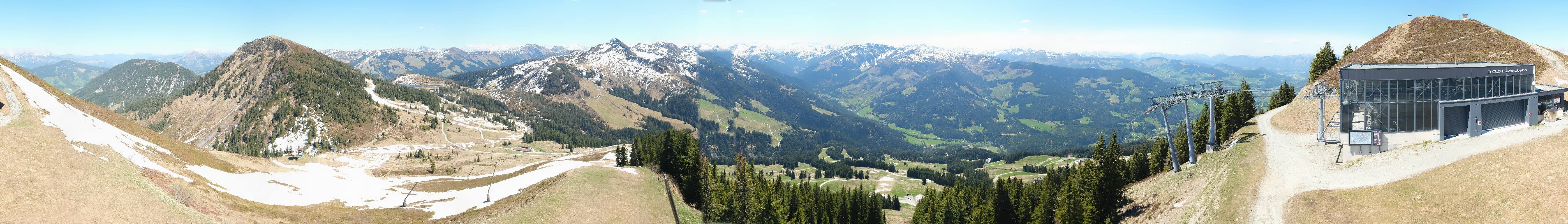 Archiv Foto Webcam Westendorf - Bergstation Fleiding