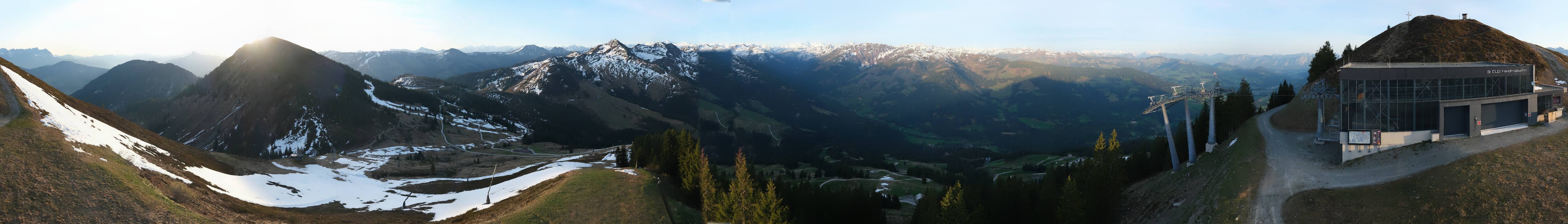 Archiv Foto Webcam Westendorf - Bergstation Fleiding