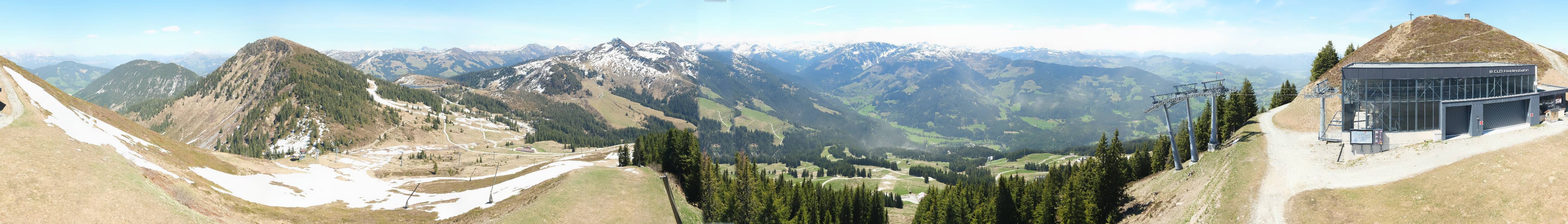 Archiv Foto Webcam Westendorf - Bergstation Fleiding