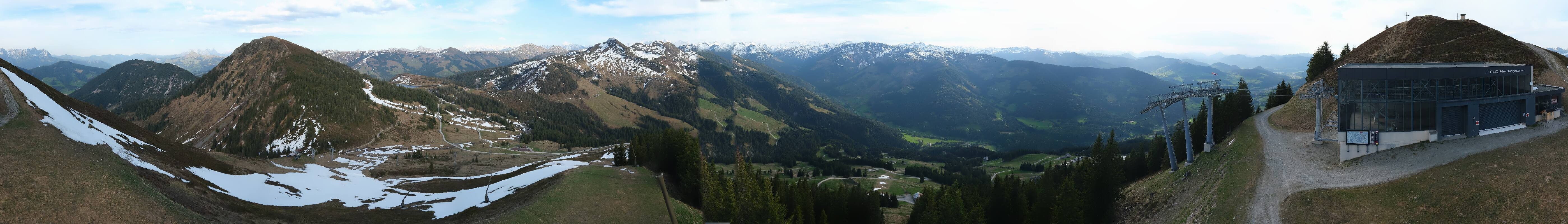 Archiv Foto Webcam Westendorf - Bergstation Fleiding