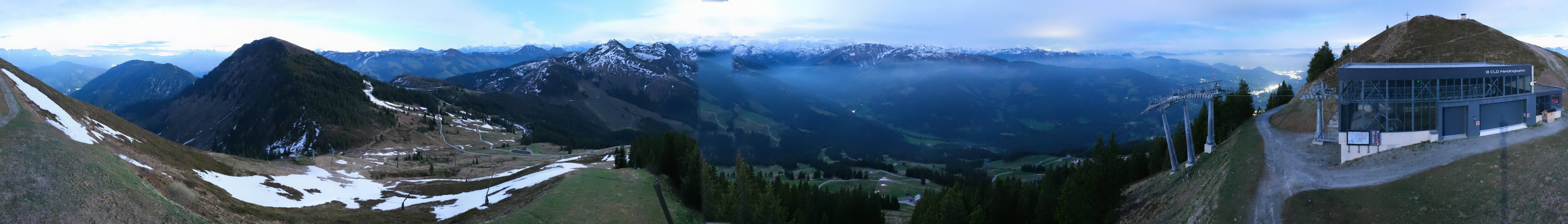 Archiv Foto Webcam Westendorf - Bergstation Fleiding