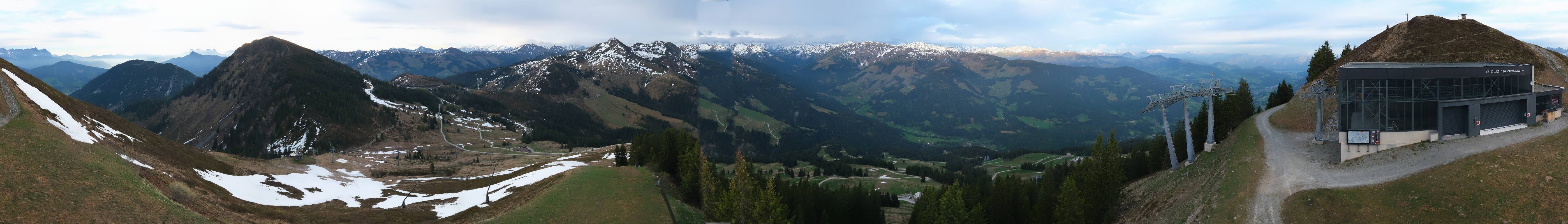 Archiv Foto Webcam Westendorf - Bergstation Fleiding