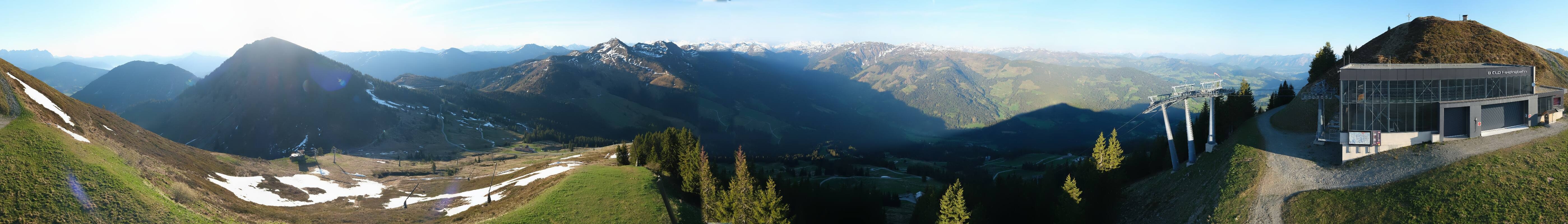Archiv Foto Webcam Westendorf - Bergstation Fleiding