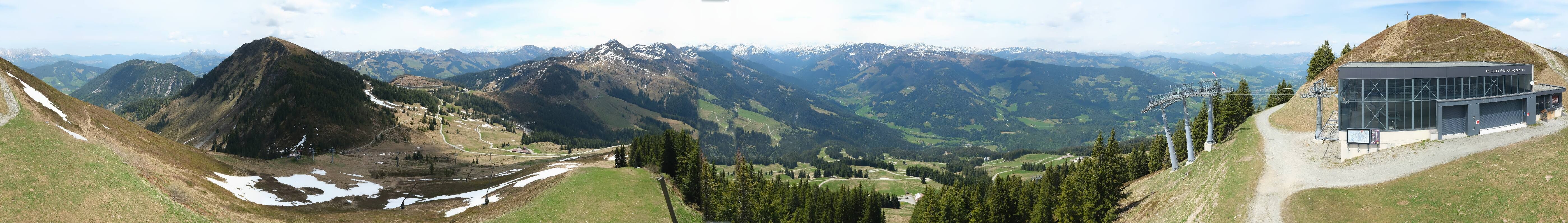 Archiv Foto Webcam Westendorf - Bergstation Fleiding