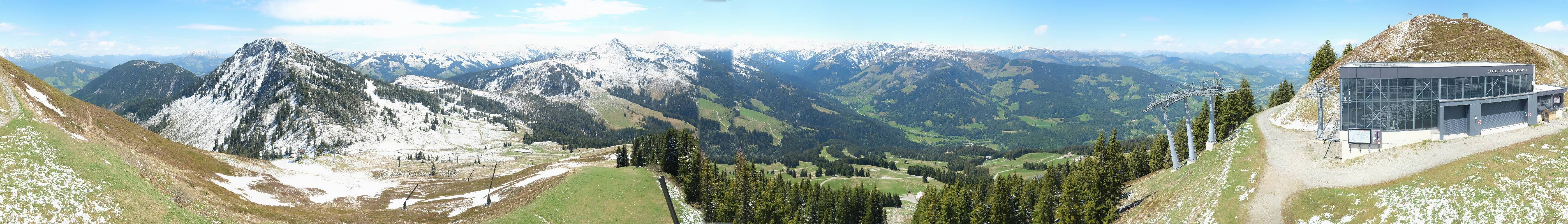 Archiv Foto Webcam Westendorf - Bergstation Fleiding