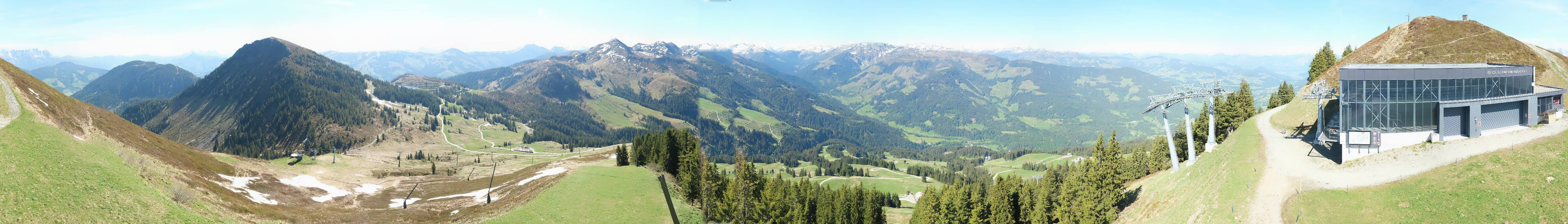 Archiv Foto Webcam Westendorf - Bergstation Fleiding