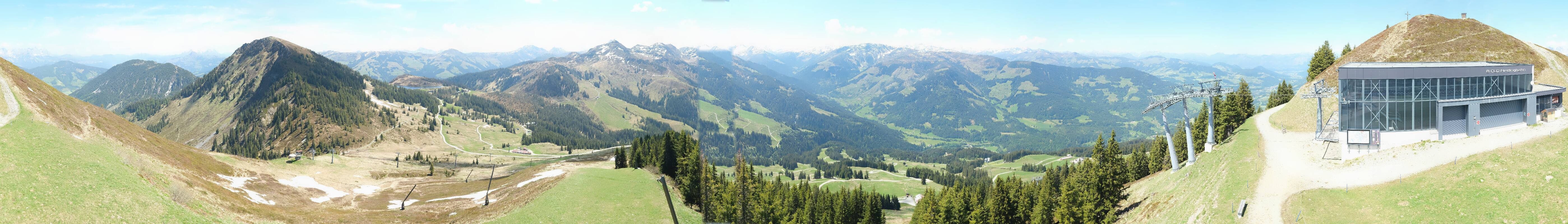 Archiv Foto Webcam Westendorf - Bergstation Fleiding