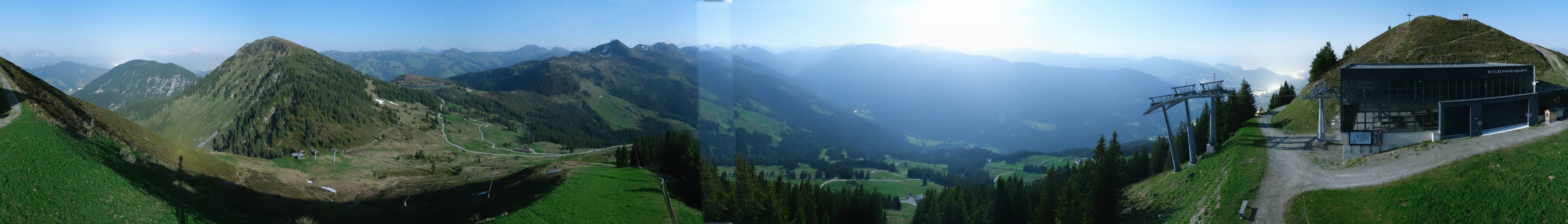 Archiv Foto Webcam Westendorf - Bergstation Fleiding