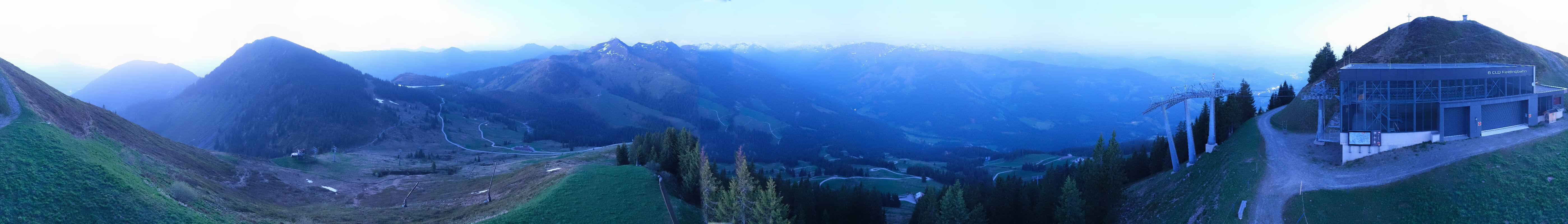 Archiv Foto Webcam Westendorf - Bergstation Fleiding
