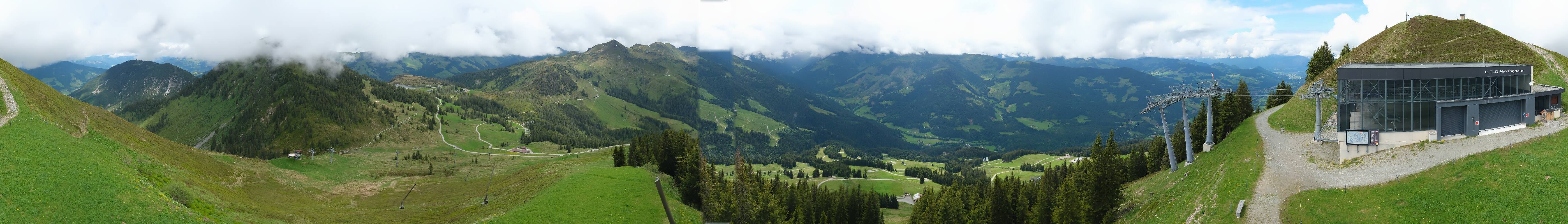 Archiv Foto Webcam Westendorf - Bergstation Fleiding